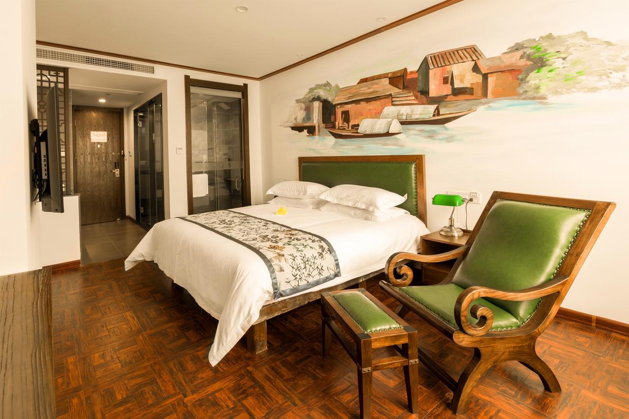Nostalgia Hotel Near Tianjin Polar Ocean Word- Tianjin Fonte Joy World, 10 Minutes Drive Away From Tianjin Tanggu High-Speed Railway Station, Free Ice-Cream, Mineral Water, Snacks And Laundry Service, English Communication Well Εξωτερικό φωτογραφία
